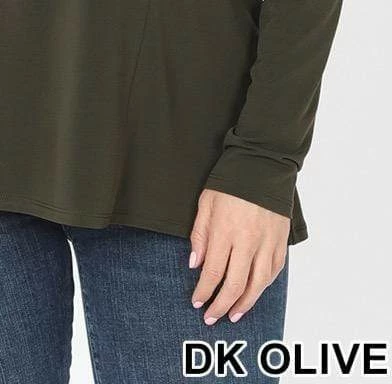 Zenana Long Sleeve Mock Neck Top 13 Zenana Long Sleeve Mock Neck Top