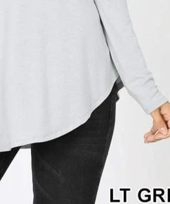 Zenana Long Sleeve Mock Neck Top 24 Zenana Long Sleeve Mock Neck Top