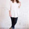 Zenana Tops Vermont Button Down Top