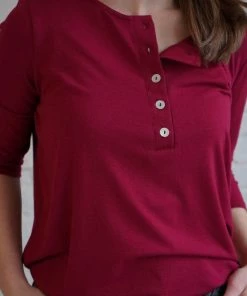 Zenana Tops Vermont Button Down Top