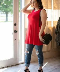 Zenana Tops Lillian Tunic Tank