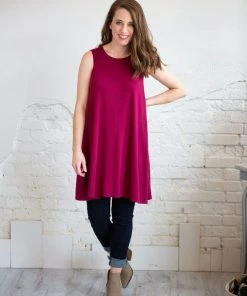 Zenana Tops Lillian Tunic Tank