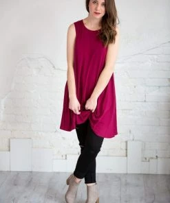 Zenana Tops Lillian Tunic Tank