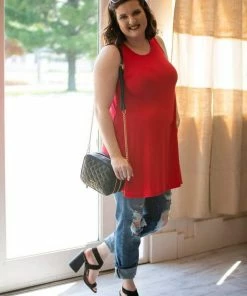 Zenana Tops Lillian Tunic Tank