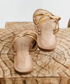 Apparel Naughty Monkey Zooche Sandal In Gold